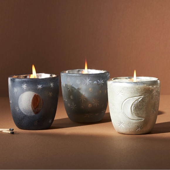Anthropologie Moonrise Glass Candle - Picture 2 of 7